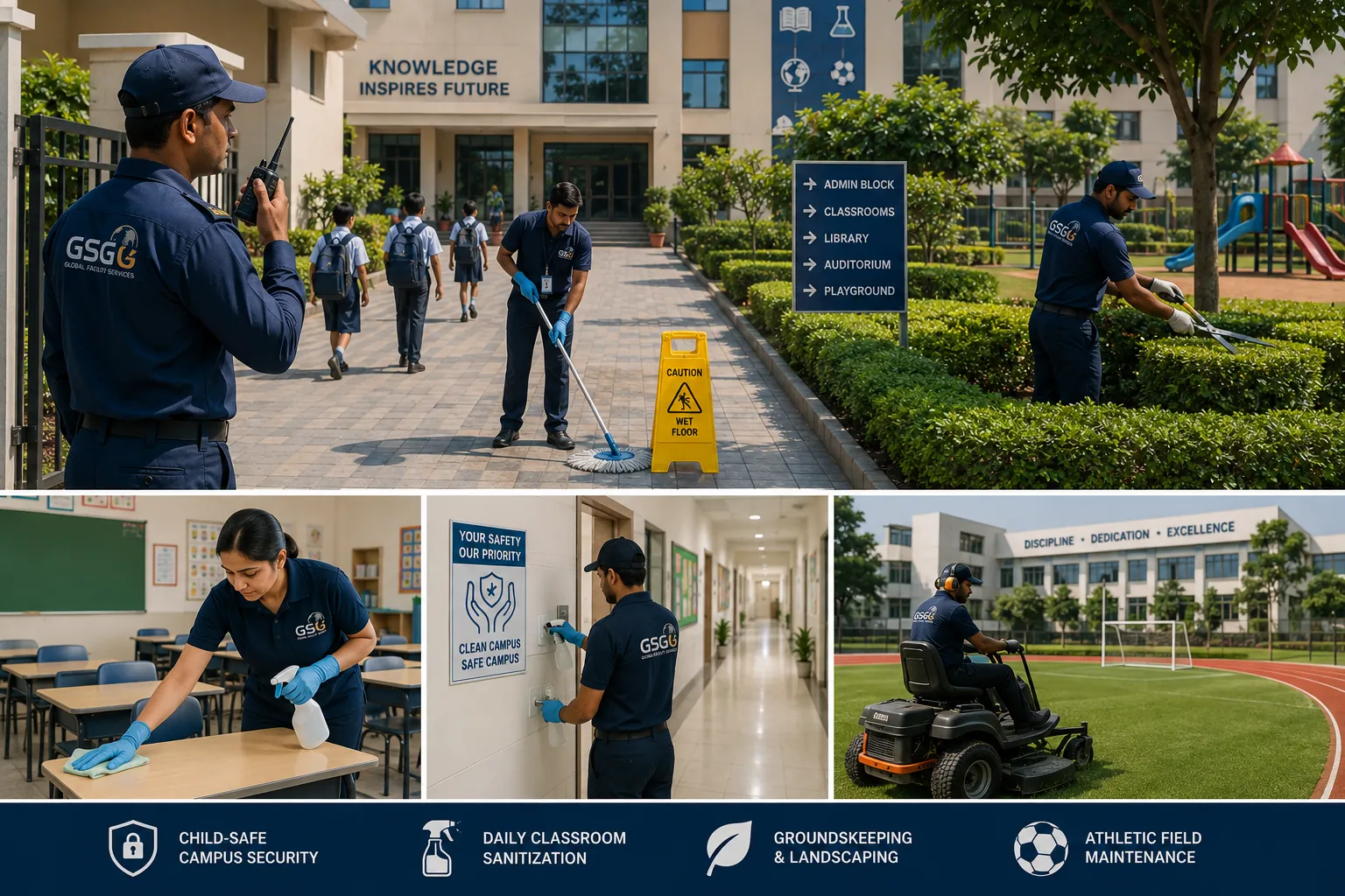 Educational Institutions Facility Management by GSG